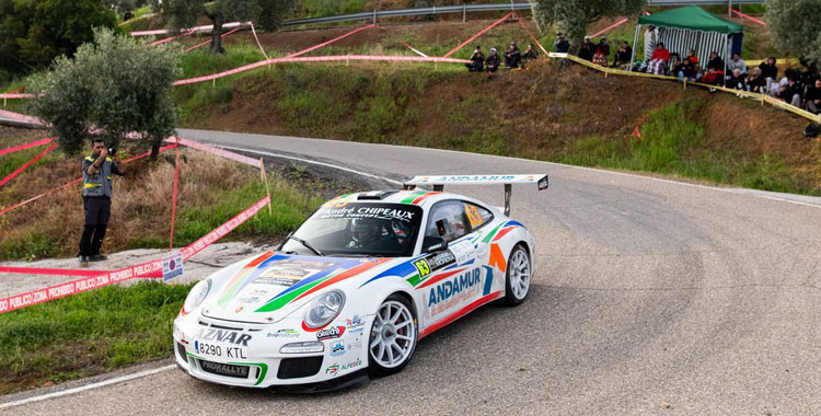 Un momento de la edición anterior del Rally Sierra Morena