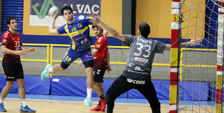 La Salle no pudo sacar dos puntos importantes en casa ante Pinto. Foto: La Salle Balonmano