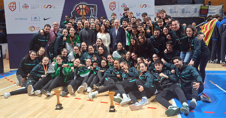 Andalucía logra dos bronces en el Campeonato de España. Foto: FAB