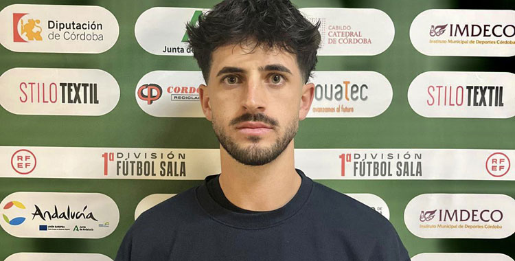 Jorge Santiago, nuevo jugador del Córdoba Futsal Patrimonio. Foto: Córdoba Futsal