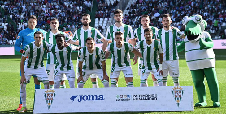 El once del Córdoba ante la UD Almería