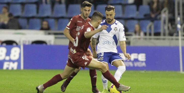 Un momento del último Tenerife-Córdoba, hace cerca de 6 años. Foto: LaLiga Hypermotion