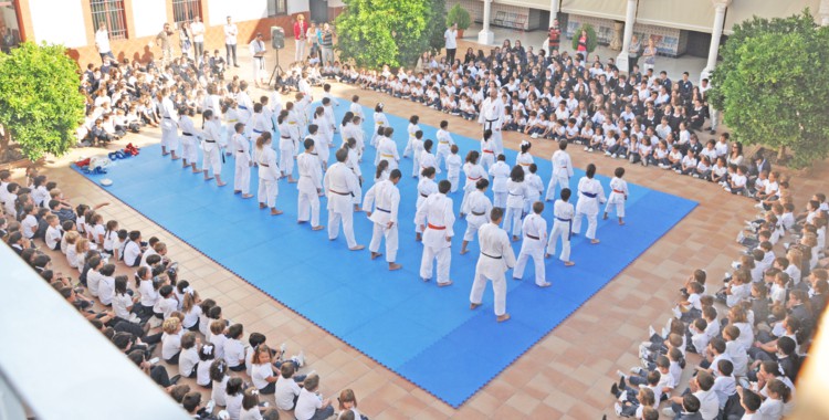 Uno de los centros educativos de la provincia. Foto: Delegación Cordobesa de Karate