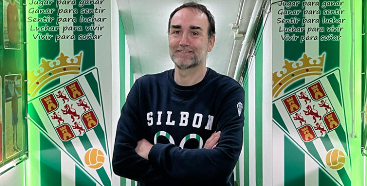 José Luis Llego en las entrañas del estadio. Foto: CCF