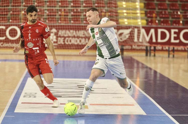 Lance del Córdoba Futsal Patrimonio-ADYO Cañada Rosal.