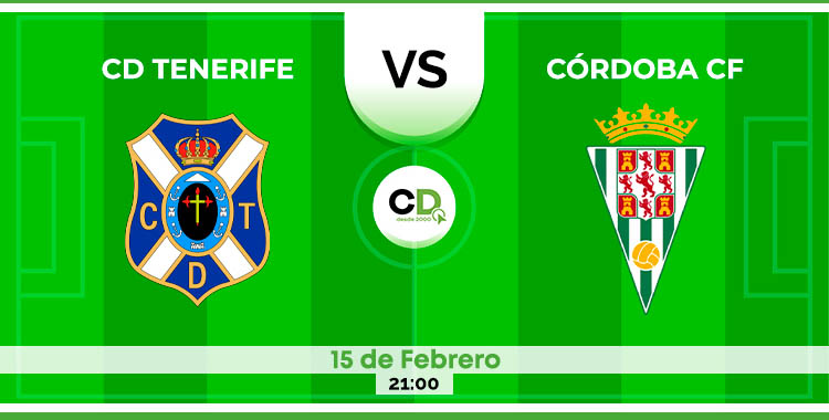 Sigue on line la crónica del Tenerife vs Córdoba CF.