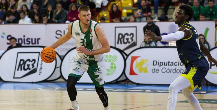 Rokas Gadiliauskas en el último partido en Vista Alegre.