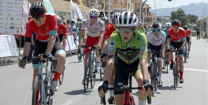 Jesús Moreno en la Vuelta Ciclista de Murcia