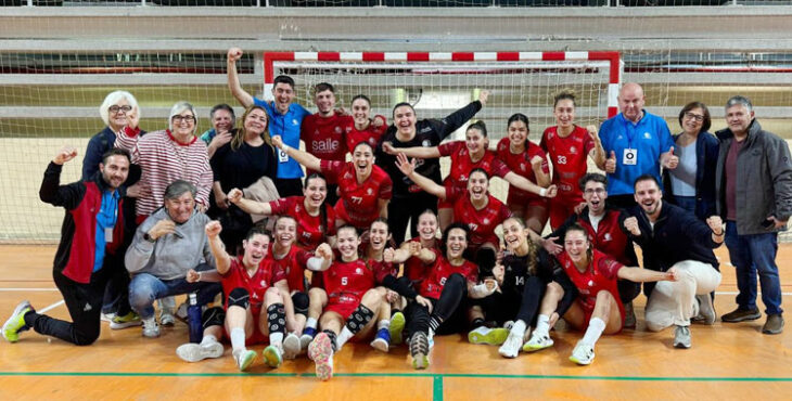 La alegría del equipo, técnicos y acompañantes en Almería. Foto: CBM