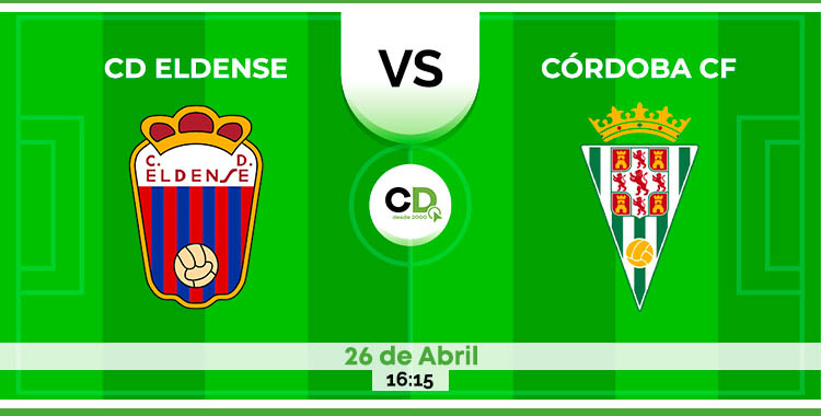 Sigue la crónica on line del Eldense vs Córdoba CF.
