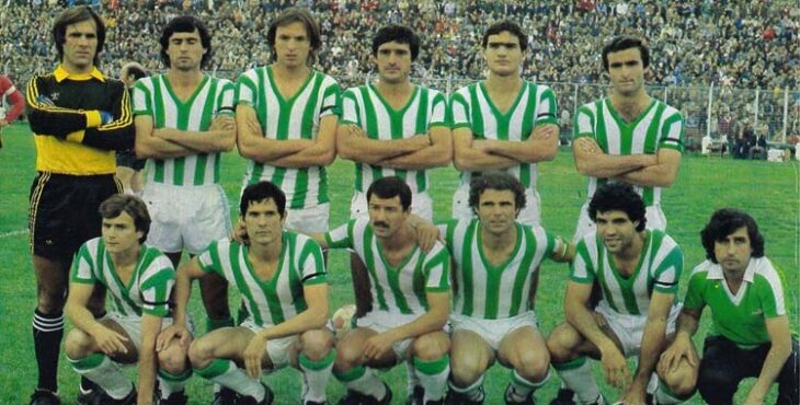 Once del Córdoba en un partido de la temporada 1980-81.