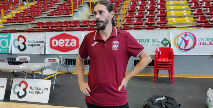Miguel Torralbo 'Farina', ya ex entrenador del Deportivo Córdoba Cajasur