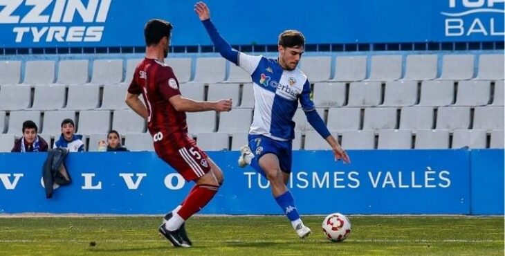 Javi Feria en un partido como arlequinado. Foto: @JaviFeria7