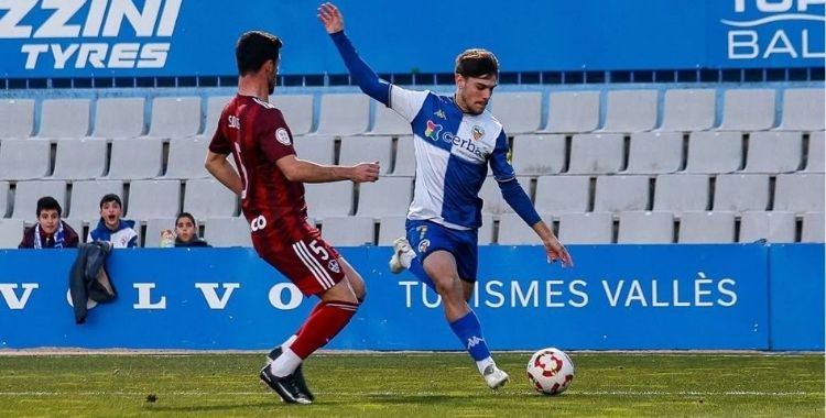Javi Feria en un partido como arlequinado. Foto: @JaviFeria7