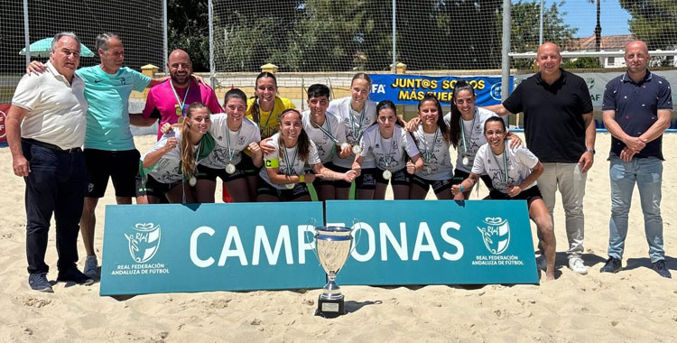 La formación de la escuadra de Los Pedroches. Foto: CD Pozoalbense Femenino