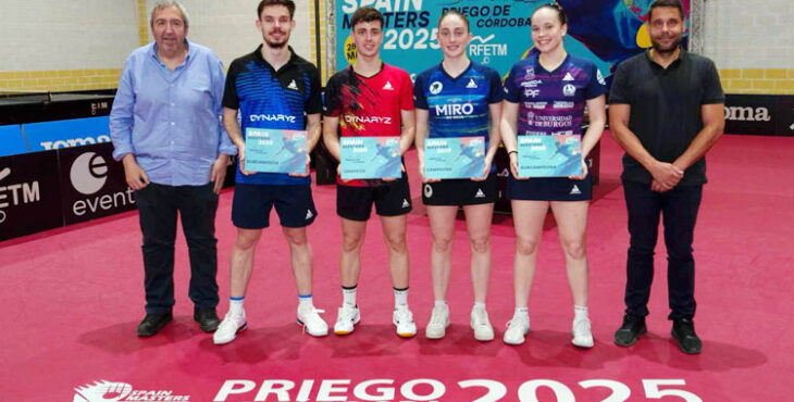 La foto final del Spain Masters 2024-25 de tenis de mesa. Foto: RFETM