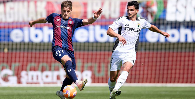 Corpas en el último partido del Eibar en Ipurua.