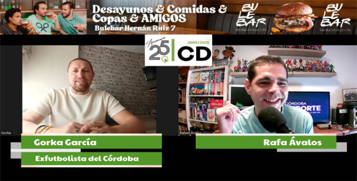 Gorka García en su entrevista a Cordobadeporte.