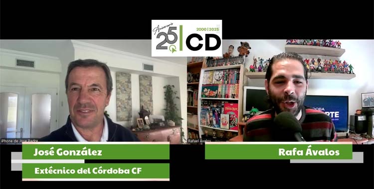 José González en su entrevista a Cordobadeporte.