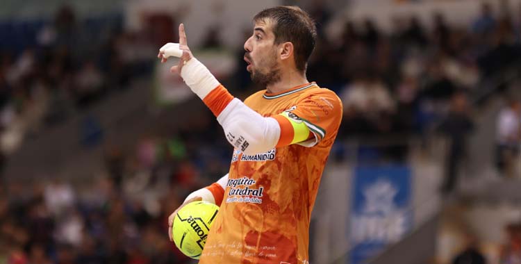 Fabio en un partido del Córdoba Patrimonio.
