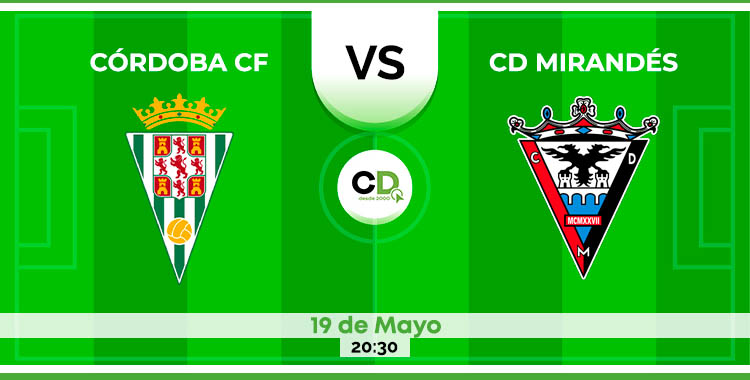 Sigue la crónica on line del Córdoba CF vs Mirandés.