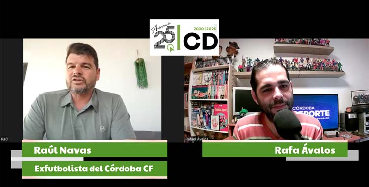 Raúl Navas en su entrevista a Cordobadeporte.