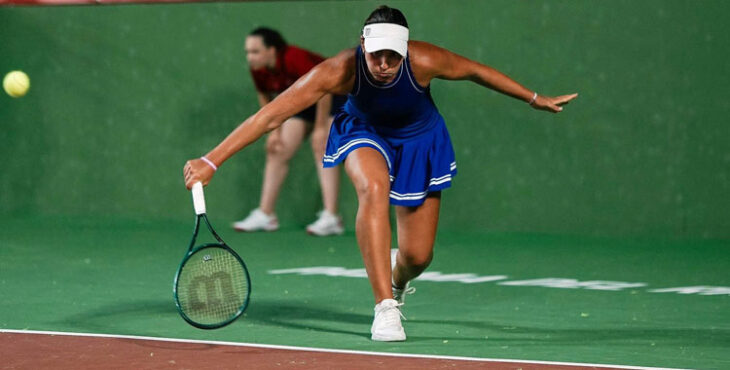 Francisca Jorge se sobrepuso a un 0-6 en el set inicial y avanzó a cuartos de final en El Pandero