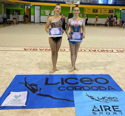 Una de las parejas del Liceo presentes en Sevilla. Foto: Liceo Córdoba
