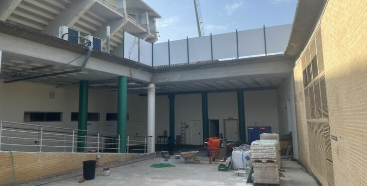 Siguen los cambios en las entrañas del estadio. Foto: CCF
