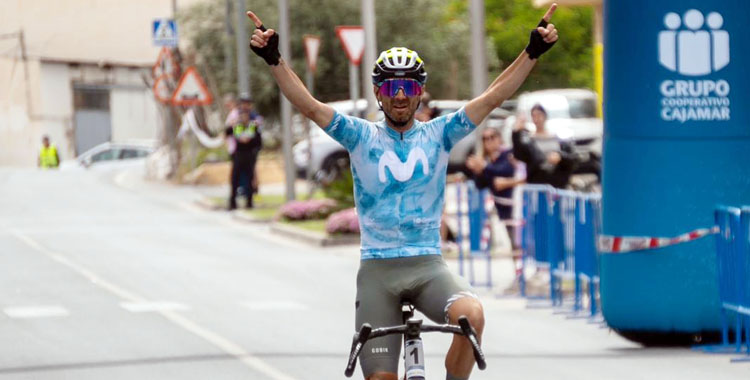 Alejandro Valverde en una prueba reciente.