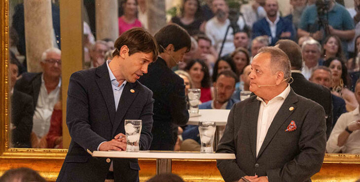 Miguel Ángel Chazarri y Paco Cepeda, socios de Muchodeporte.com