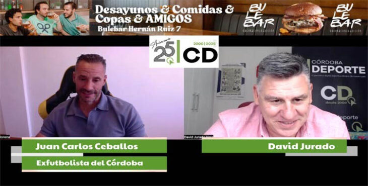 Juan Carlos Ceballos departiendo con David Jurado quince año después de su marcha.