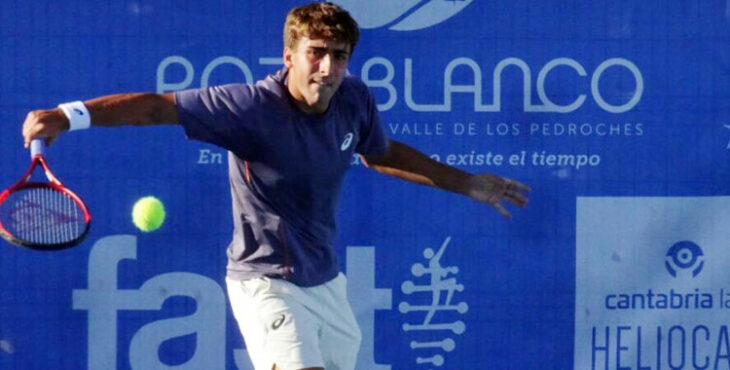 Dani Mérida quiere estar en la final de Pozoblanco. Foto: www.tenispozoblanco.com