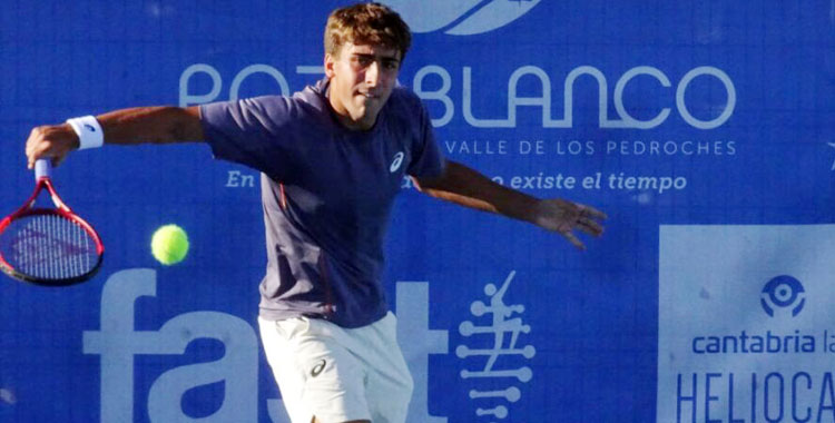 Dani Mérida quiere estar en la final de Pozoblanco. Foto: www.tenispozoblanco.com
