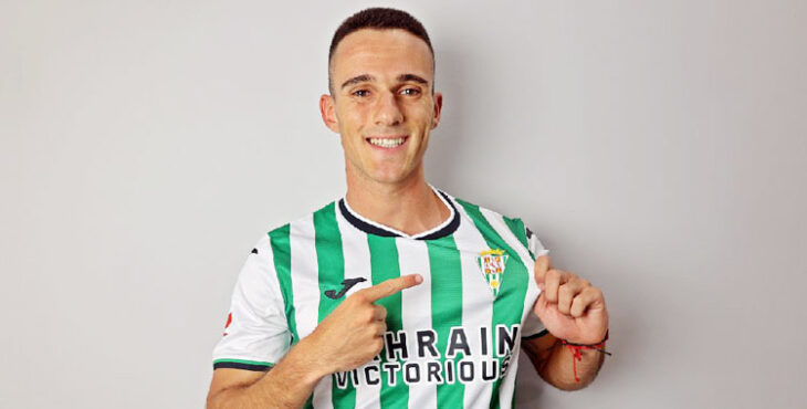 Diego Bri ya luciendo la blanquiverde