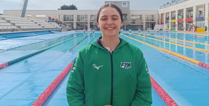 Helena Castillo en una imagen de archivo de este año 2025. Foto: Club Natación Córdoba
