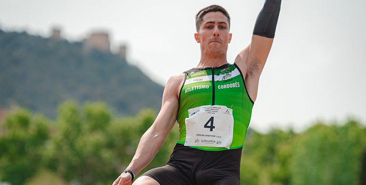 Juan Francisco Trujillo en pleno esfuerzo. Foto: Club Atletismo Cordobés