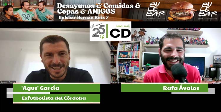 'Agus' García en su entrevista a Cordobadeporte.