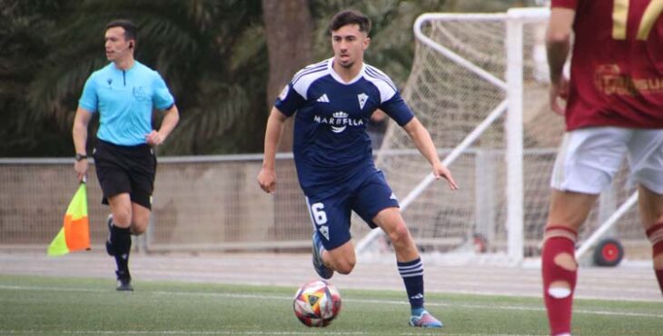 Ale Benítez en su etapa con el Marbella.