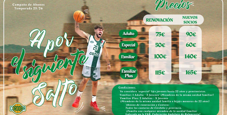 El cartel de la campaña de abonados del Coto