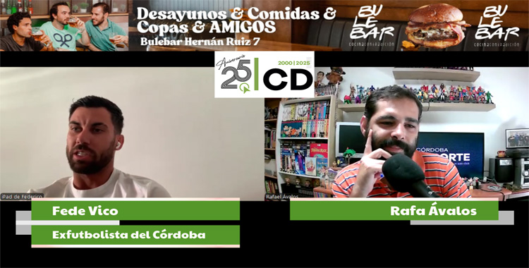 Fede Vico en su entrevista a Cordobadeporte.
