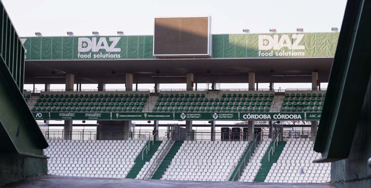 Imagen del actual videomarcador de El Arcángel.