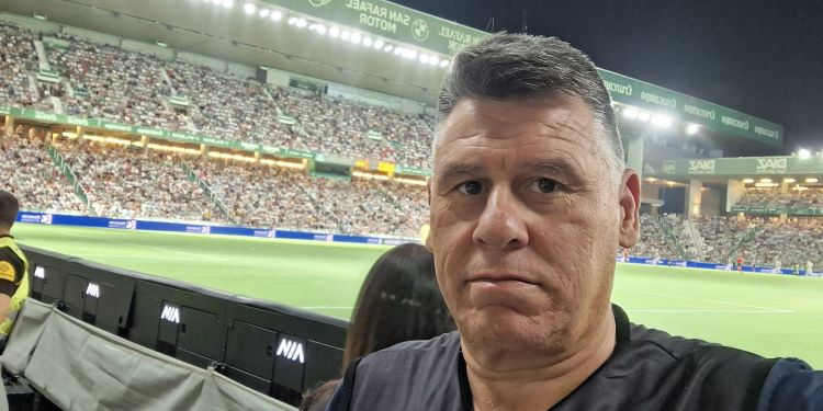 David Jurado valorando el partido del Córdoba CF ante el Real Betis.