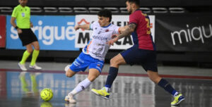 Tomás Pescio en un partido de la pasada campaña.