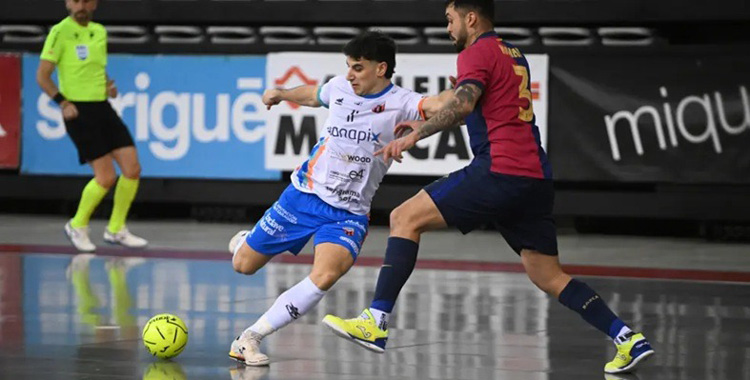 Tomás Pescio en un partido de la pasada campaña.