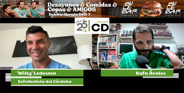 'Willy' Ledesma en su entrevista a Cordobadeporte.