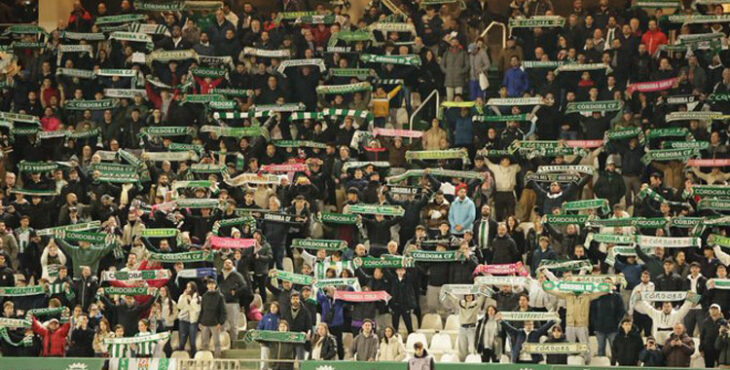 La afición del Córdoba apoyará una vez más incondicionalmente a su equipo. Foto: CCF