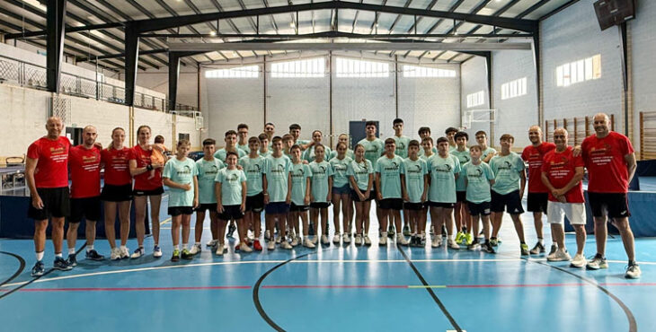 La foto de familia del Campus Premium Carlos Machado
