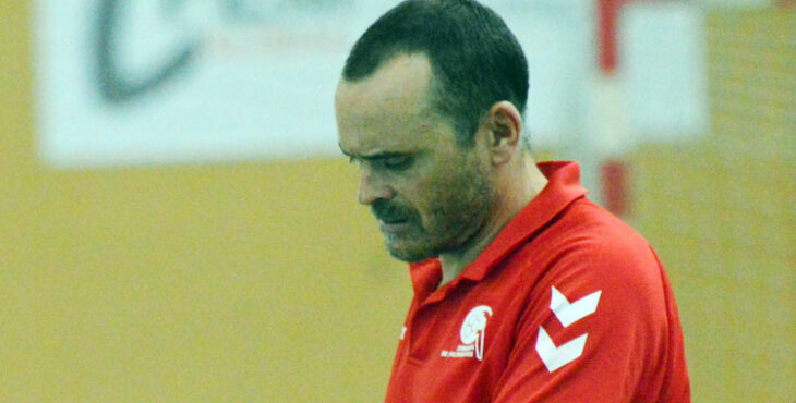 Jesús Escribano, entrenador del Cajasur CBM. Foto: Rafa Barroso / CBM