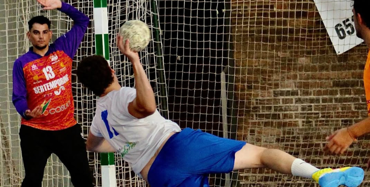 Un lance de un partidillo preparatorio de pretemporada del plantel del ARS Palma del Río. Foto: Palmadeporte